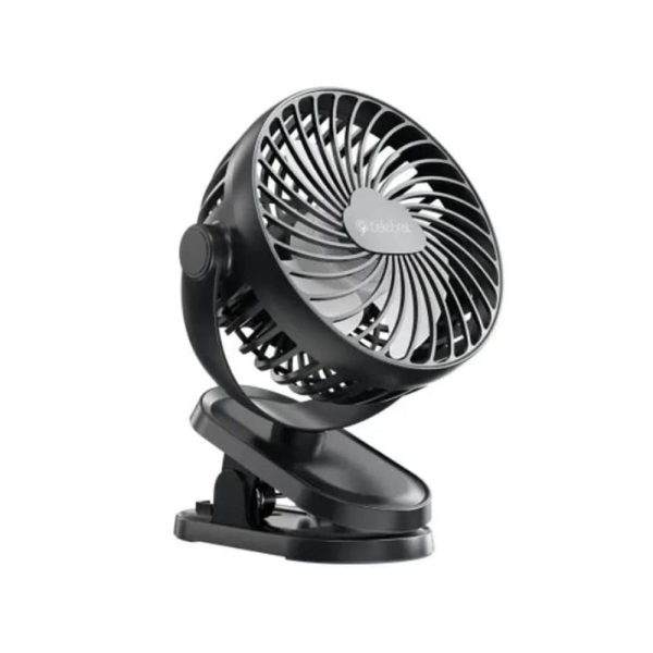 Yison F4 Rechargeable Fan Built-in Battery 1200mAh Black