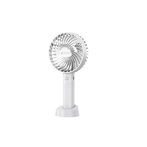 Yison F6 Rechargeable Fan 3 Gears Adjustable 1200mAh White