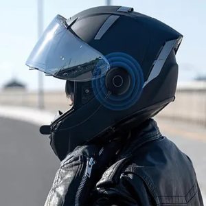 VyVylabs V18 Helmet Bone Conduction Headset Black - Zahab Tech