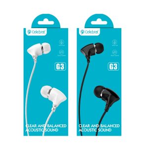 Yison Celebrat G3 Wired Earphone White - Zahab Tech
