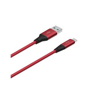 Yison Celebrat CB-05M Micro USB Data Cable Red - Zahab Tech