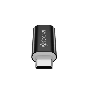 Yison Celebrat CA-02 USB to Lightning OTG Adapter Black - Zahab Tech