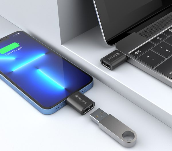 Yison Celebrat CA-04 Type-C to USB OTG Adapter Black