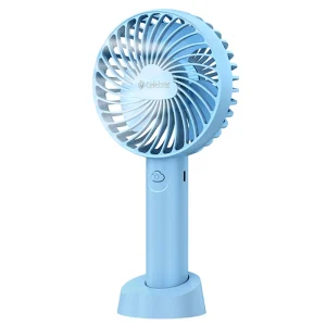 Yison Celebrat F6 Portable Rechargeable Fan Blue - Zahab Tech