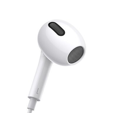 Baseus Encok 3.5mm lateral in-ear Wired Earphone H17 White