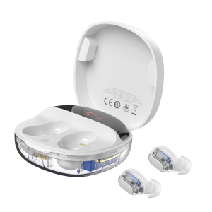 Baseus Encok WM01 Plus TWS Earbuds White - Zahab Tech