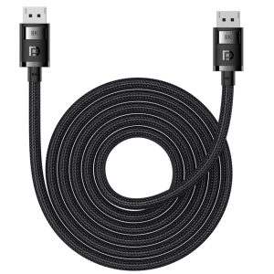 Baseus High Definition DisplayPort 8K to DisplayPort 8K Cable 2m Black - Zahab Tech