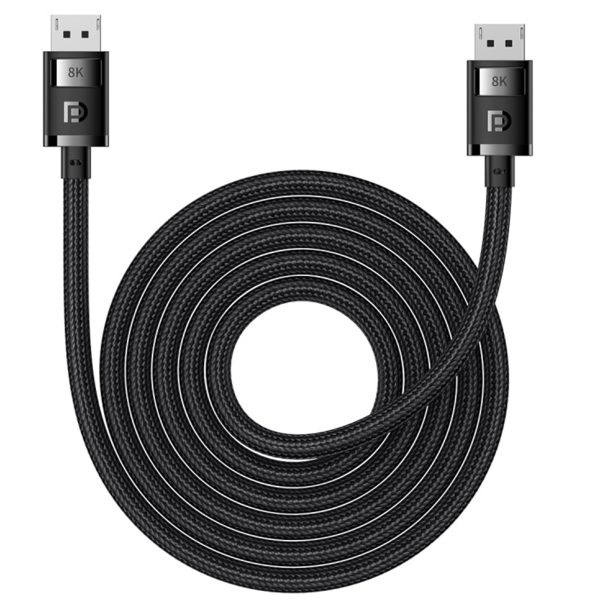 Baseus High Definition DisplayPort 8K to DisplayPort 8K Cable 2m Black