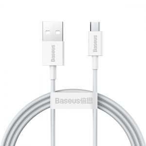 Baseus Superior Series Fast Charging Cable USB to Micro 2A 1m White