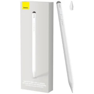 Baseus Smooth Writing 2 Active+Passive Stylus with LED White - Zahab Tech