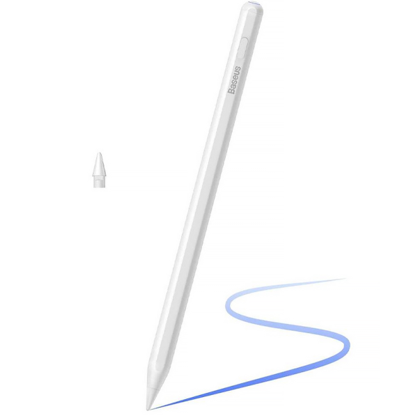 Baseus Smooth Writing 2 Plug-Type Stylus USB-C Active Moon White