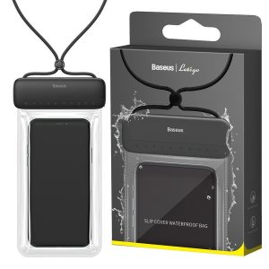 Baseus Lets Go Slip Cover Waterproof Bag Gray Black