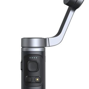 Baseus Control Smartphone Handheld Folding Gimbal Stabilizer Dark Grey - Zahab Tech