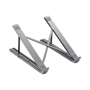 Choetech 7-in-1 HUB Stand Type-C to HDMI 4K USB-A x2 SD TF PD Charging Grey