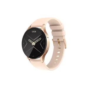 Colmi i28 Ultra Smart Watch Silicone Strap Gold